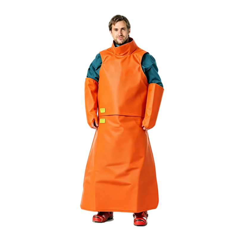 High Visibility Pressure Washing Clothing Industrial Grade Protective Safety Clothing Waterproof