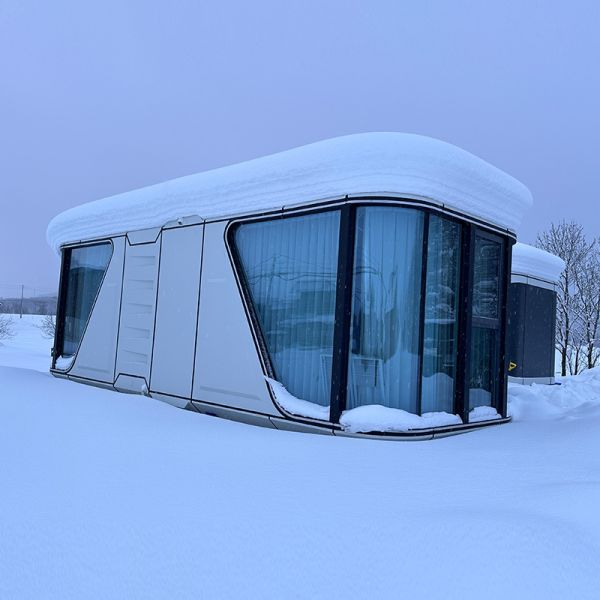 Apple Capsule Mobile House Modern Modular Prefab Hotel Homestay
