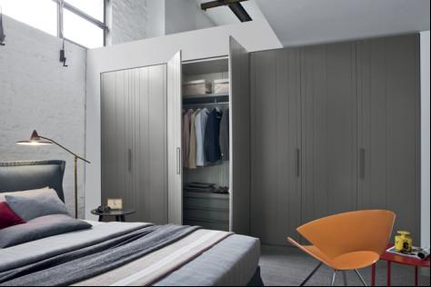OEM facilitado liso do ODM da borda do vestuário do quarto do PVC de Grey Design