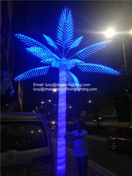 remote control led palm tree light