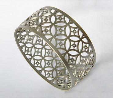 Stainless Steel Custom Laser Cut Parts Color Anodized Sheet Metal Processing