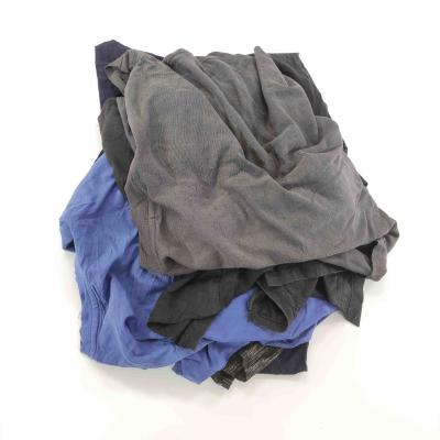 100 Cotton Cutting Reused Clothing Rags 10kg 20kg 25kg Mechanic Rags for Industrial Use Color Mixed Cotton Rags