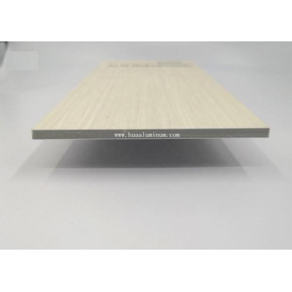 Wooden Finishing Metal Composite Material Wall Panels PE Coated 4mm ACP Sheet