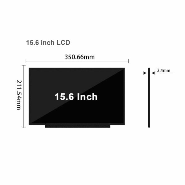 16.2M 15.6 IPS TFT LCD Display 1920x1080 All Viewing Angle EDP 30 Pin