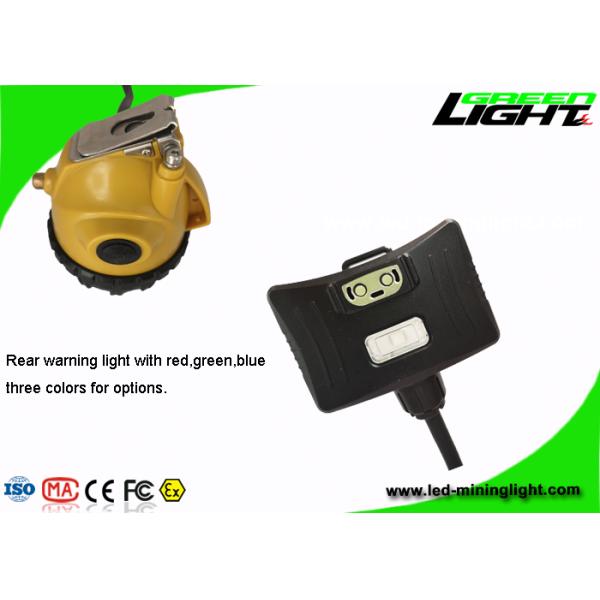 USB Charging  Coal Mining Lights 6.8Ah Panasonic Battery SOS With Rear Warning Light