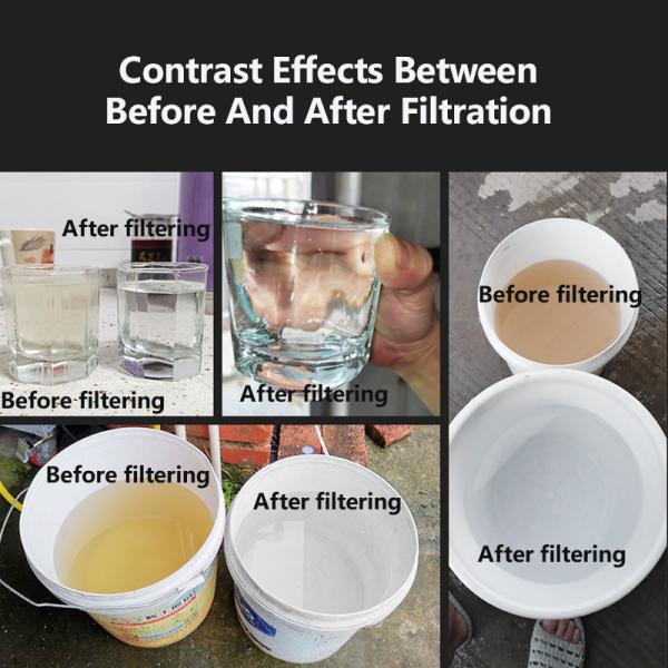 SS304 Ultrafiltration Water Filter For Family Whole House Commercial Hotel