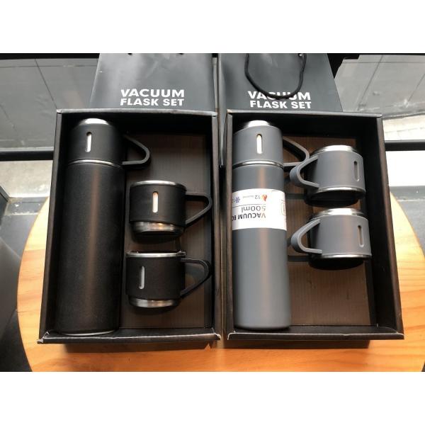 Business Gift Set BPA Free 500ml Double Wall Stainless Steel Portable Bottle and Coffee Cup
