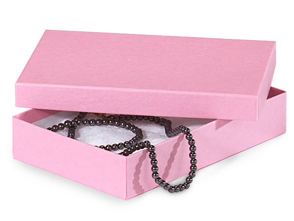 Matte Solid Color Jewelry Boxes in a wide range of colors. Made in the China