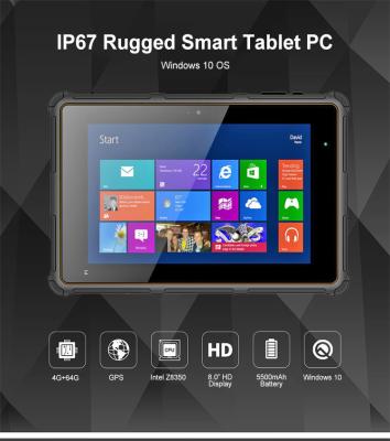 IP67 8 Inch Tablet Rugged PC HD Sunglight Readable 800×1280 Screen