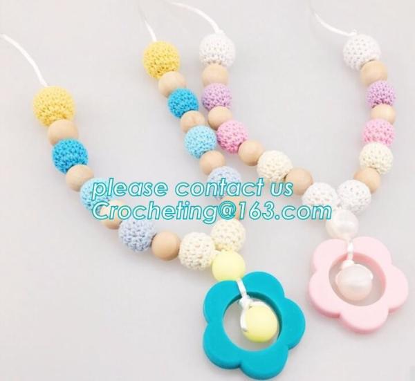 amigurumi octopus and fish Nursing necklace Breastfeeding necklace