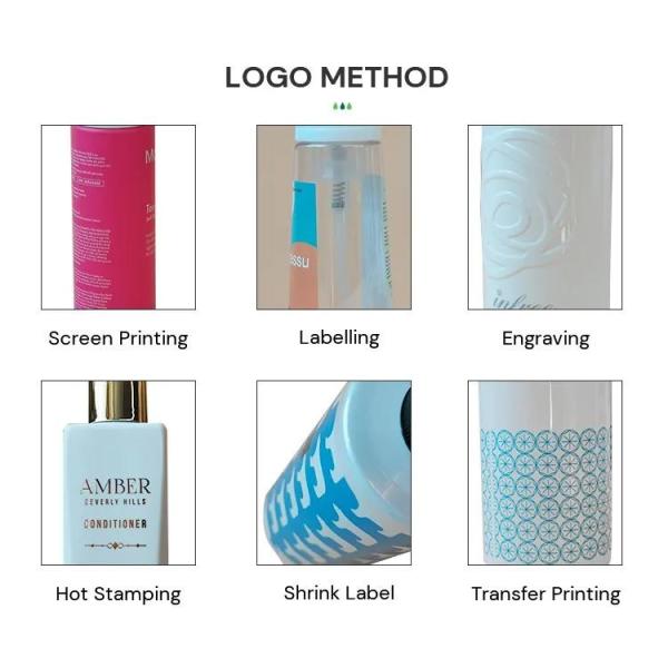 1 Liter Shampoo Bottle PET RPET Containers For Hair Care Product