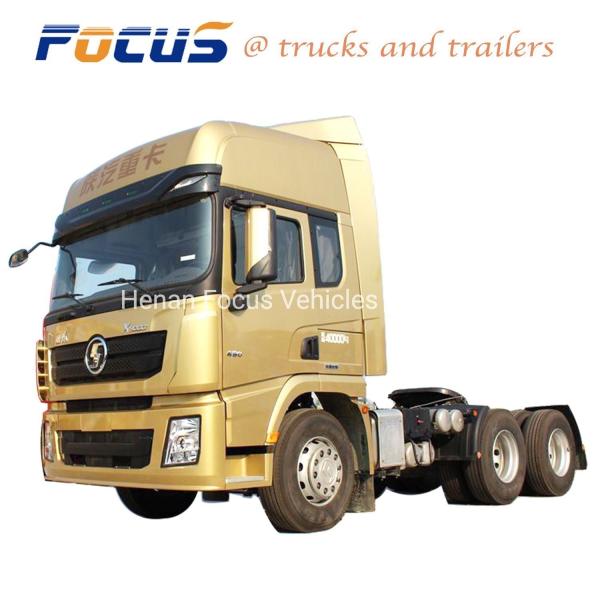 Zf Steering Shacman 12 Speed Fast Transmission 10 Wheels Prime Mover for Heavy