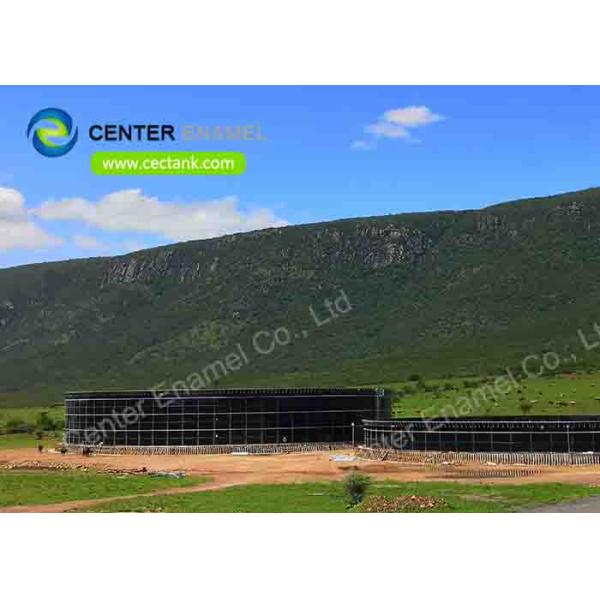 Двойная покрытие 3450N/Cm Стеклоплавильные стальные резервуары