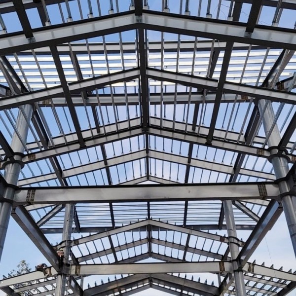 Snow Load Compliant Steel Structure Workshop For Cold Region Factory Construction