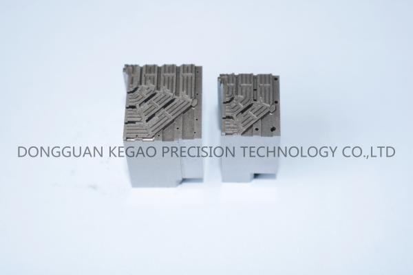 Polishing Connector Mold Parts 1.2344 Material , 48HRC Cnc Lathe Machining Parts