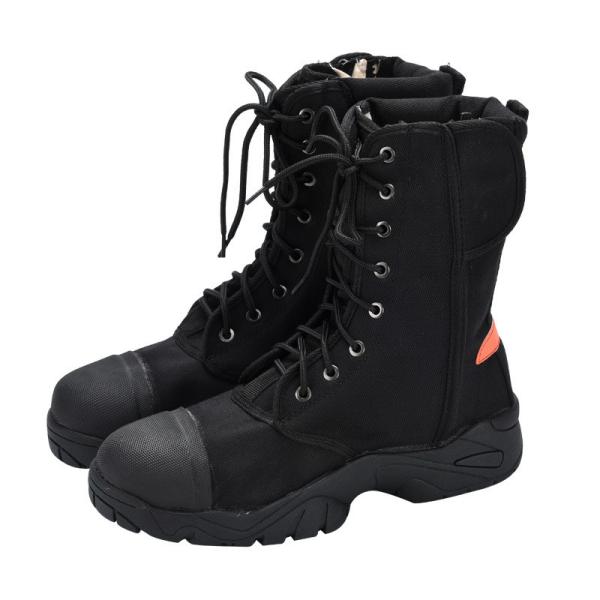 Botas de trabajo de seguridad Unisex Botas de seguridad de suede Botas de seguridad de suela de caucho Botas de trabajo