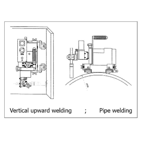 220В Магнитный тип Автоматическая стальная труба сварочная машина для строительства труб