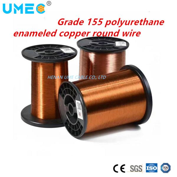 180 Grau Redondo Enaltecido de Cobre Arame de Enrolamento para Motor bobina Reenrolar 24 22 20AWG Elétrico Metal conductor