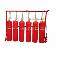 Sistema de protecção contra incêndio FM200 HFC 227EA Sistema de tubulação do painel de controlo de detecção automática de gases
