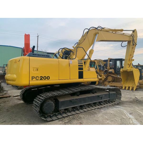 Alta eficiencia Usado Komatsu PC200 6 Excavadora original de Japón Poderosa