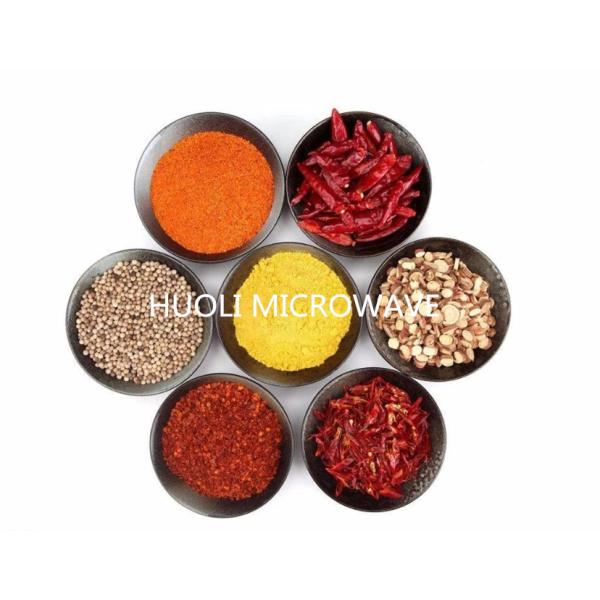30KW Microwave Drying Equipment , Chili Spice Microwave Dryer