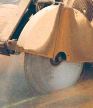Wide U Slot Diamond Cutting Blade , Metal Bond Diamond Concrete Cutting Blades