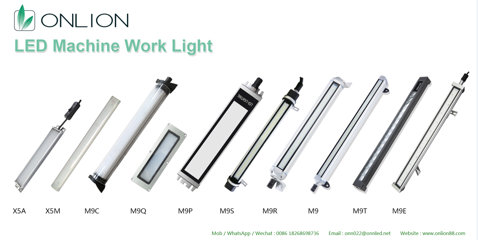 AC100-260V LED Tri Proof Light 20W 40W 55W IP65 Waterproof Coolroom LED Lighting