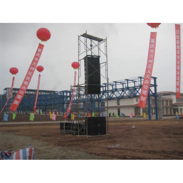 Party Show Active Speaker Box Line Array System With 15 Inch Subwoofer