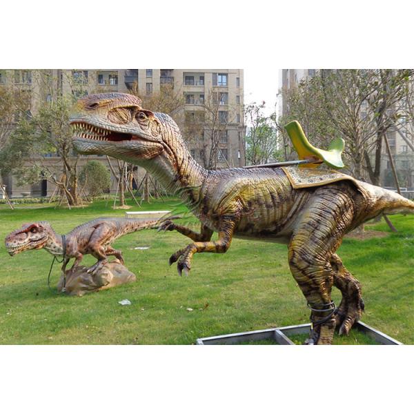 Водоустойчивая Аниматроник езда динозавра, юрская езда динозавра Монолофосаурус