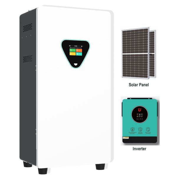 Mobile Wheeled Solar Energy Storage Cabinet 25.6V 100Ah with Wi-Fi Lithium