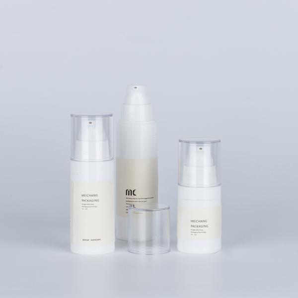 15ml-50ml PP Cosmetic Lotion Bottles Airless Empty Pump Bottles Multi Size (MC-243)