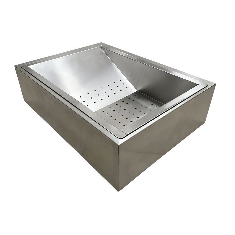 801 Oil Filter Tank Commercial French Fries Station Food Safe Standard For Chain Store