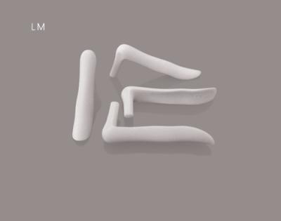 ISO 9001 13485 L Style Silicone Nasal Implants ANVISA LM Facial Subcutaneous Implants