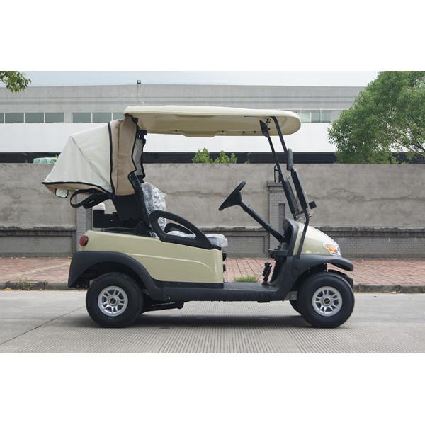 Trojan Battery 2 Passenger Electric Golf Cart With Rear Bag Cover