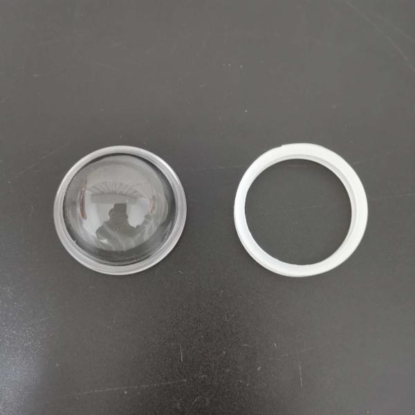 50Mm conduziu a lente de vidro, lâmpada da estrada/módulo conduzido da luz de rua com suporte do metal