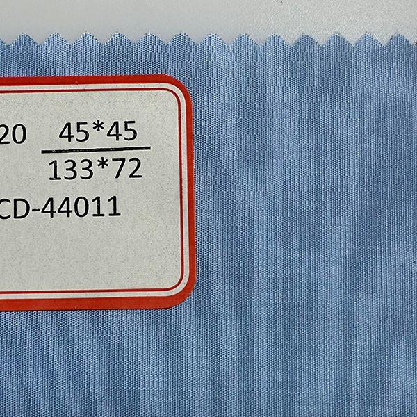 TC Polycotton Fabric 80/20 45*45 133*72 1/1 47'' Dyed Pocket Fabric Shirt Fabric Hemming Lining
