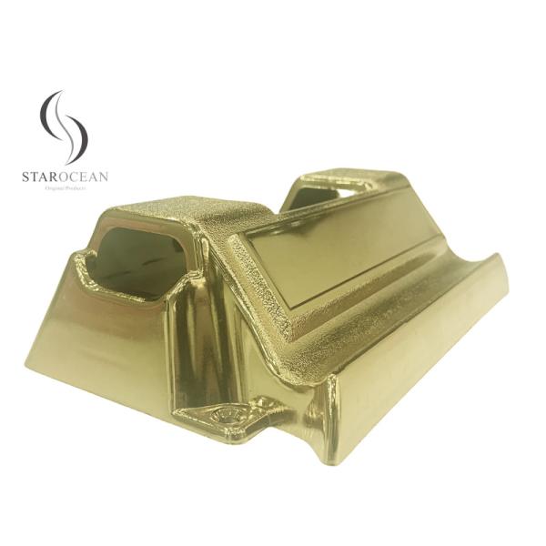 Светлое золото Пластиковый угол гроба Высококачественные погребальные принадлежности оптом 7# LG