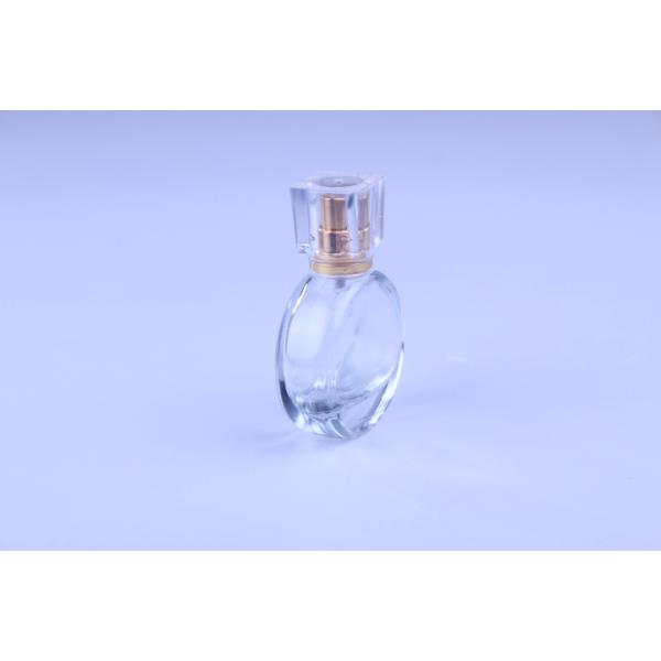 15g / 30g Pump Sprayer Glass Round Perfume Bottle
