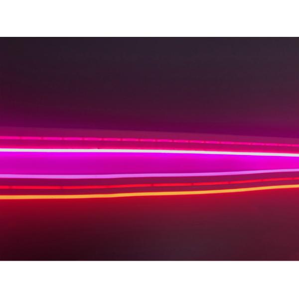 12 / 24VDC Pink Neon Tube Light With Flexible PCB 50m / Reel Ra80 30000H Lifetime
