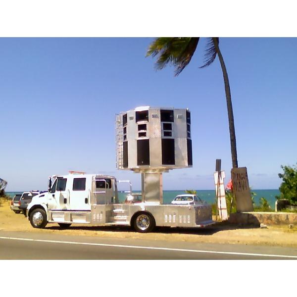 15''  Full Range Speaker Box Two Way Dj Sound System , Outdoor Speaker Box