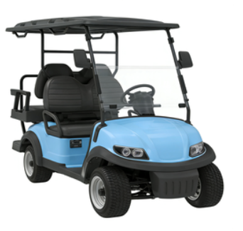4 Seats Electric 48V Lithium Battery Golf Cart With Grass-friendly Tires Optimally Suited For Golf Course Use