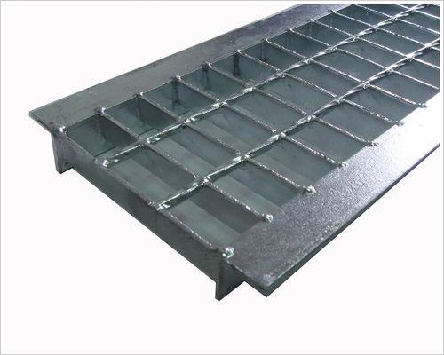 Tampa de aço do dreno do Grating da trincheira para pavimentar o passo da barra transversal de 24 - de 200mm