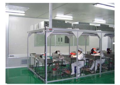 Câmara do espaço aéreo/do quarto desinfetado Softwall da eletrônica com o filtro de ar 110V/60HZ de HEPA