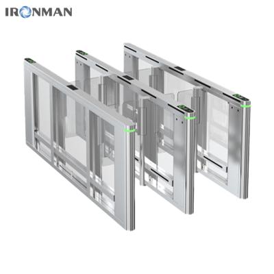 Face Recognition Stainless Steel Turnstile Dry Contact/Relay Signal Control Input for Air Port Entrance