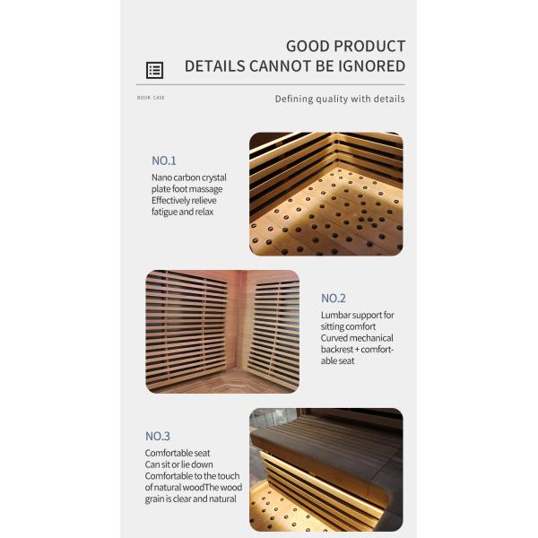 Luxury Traditional 5-6 Person Himalayan Salt Dry Sauna