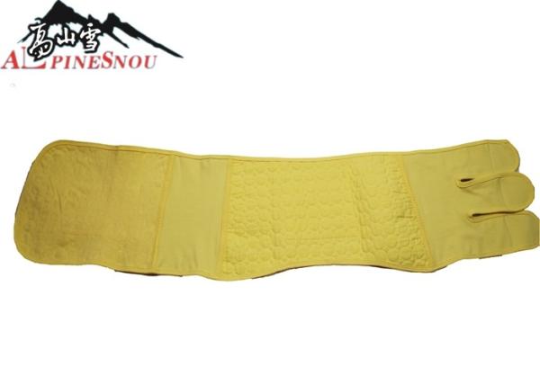 Couleur jaune épurée d'autocollants magiques en trois pièces abdominaux puerpéraux de ceinture de coton