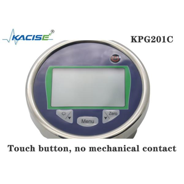 KPG201C Touch Button No Mechanical Contact Digital Pressure Gauge with Data Logger and High Accuracy 0.02%