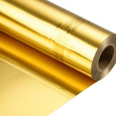 Food Packaging Metallized Film with Golden Finish and Flexo Printing