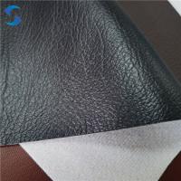 Tissu en cuir faux en PVC Tissu en cuir artificiel