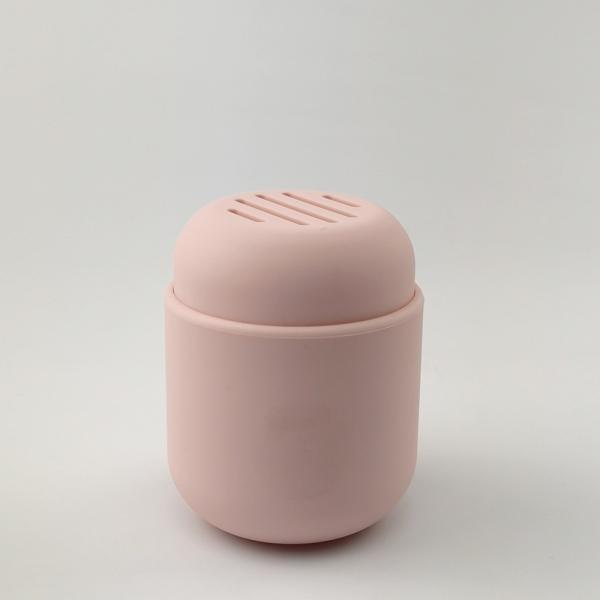 Смываемый, дышащий, силиконовый макияжный губка-держатель, красочная губка-блендер, чемоданчик для путешествий